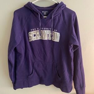 CHAMPION Scranton purple hoodie